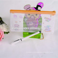 Customized cheap PVC cheap colorful pencil bag